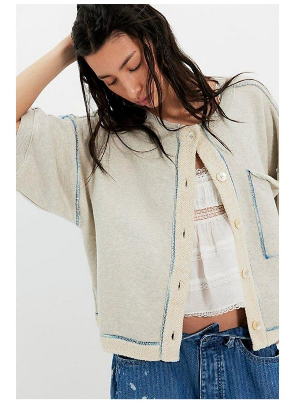NWT Free People Matilda Sweatshirt
